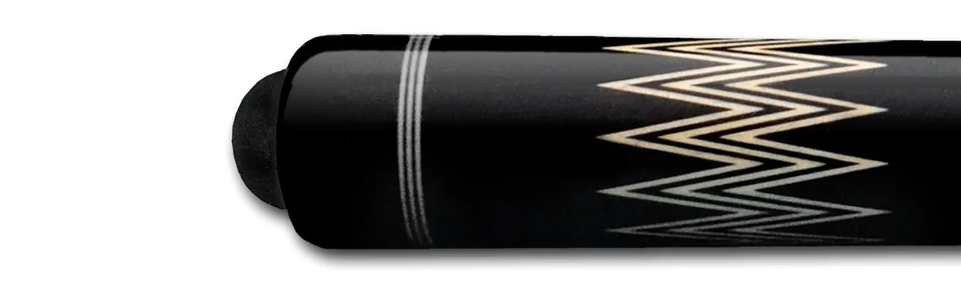 Кий Инкрустированный Империя Корона - Эбен, граб, серебро и перламутр. — изображение 5