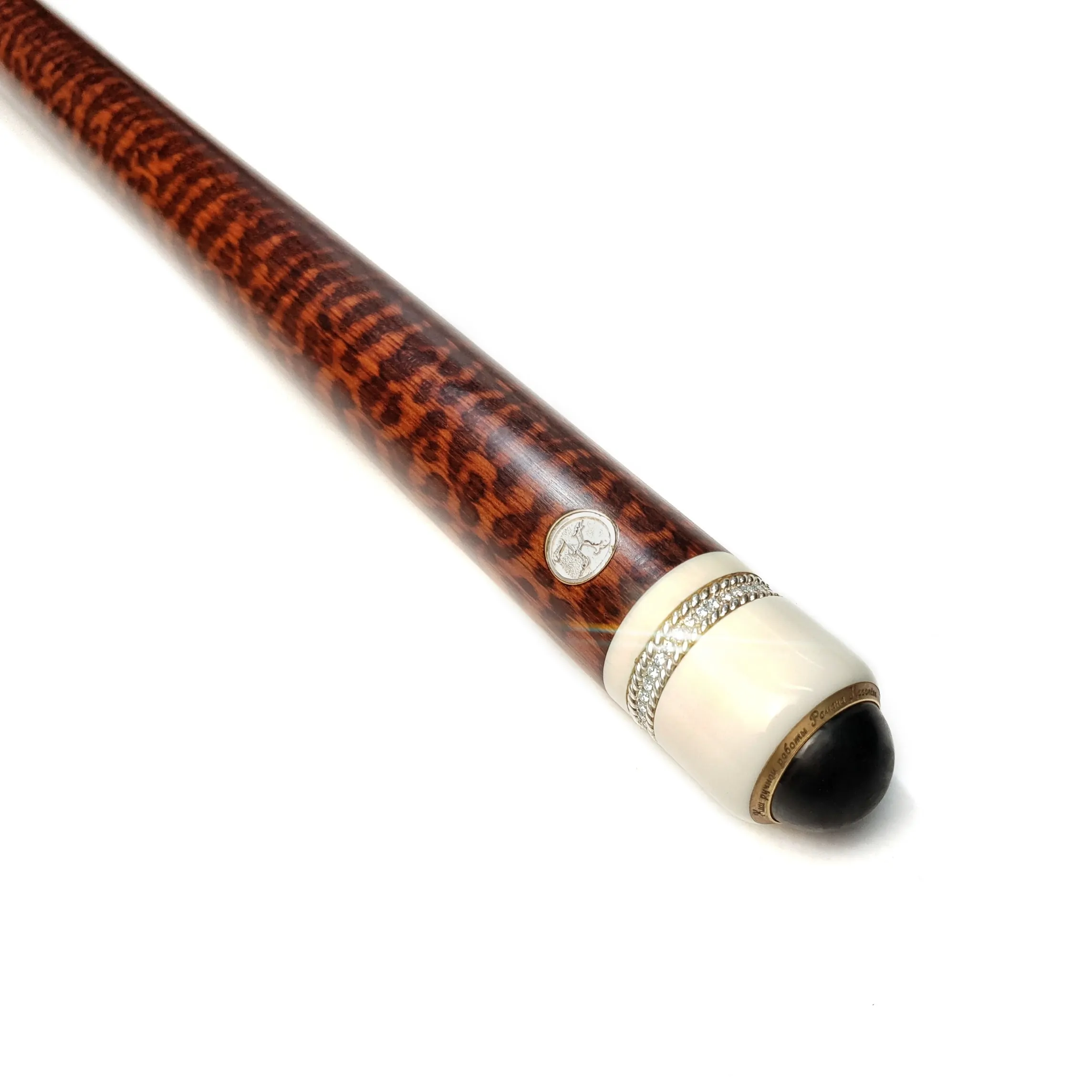 Кий Корона 10-ти перьевая, Змеиное дерево, граб. — изображение 5