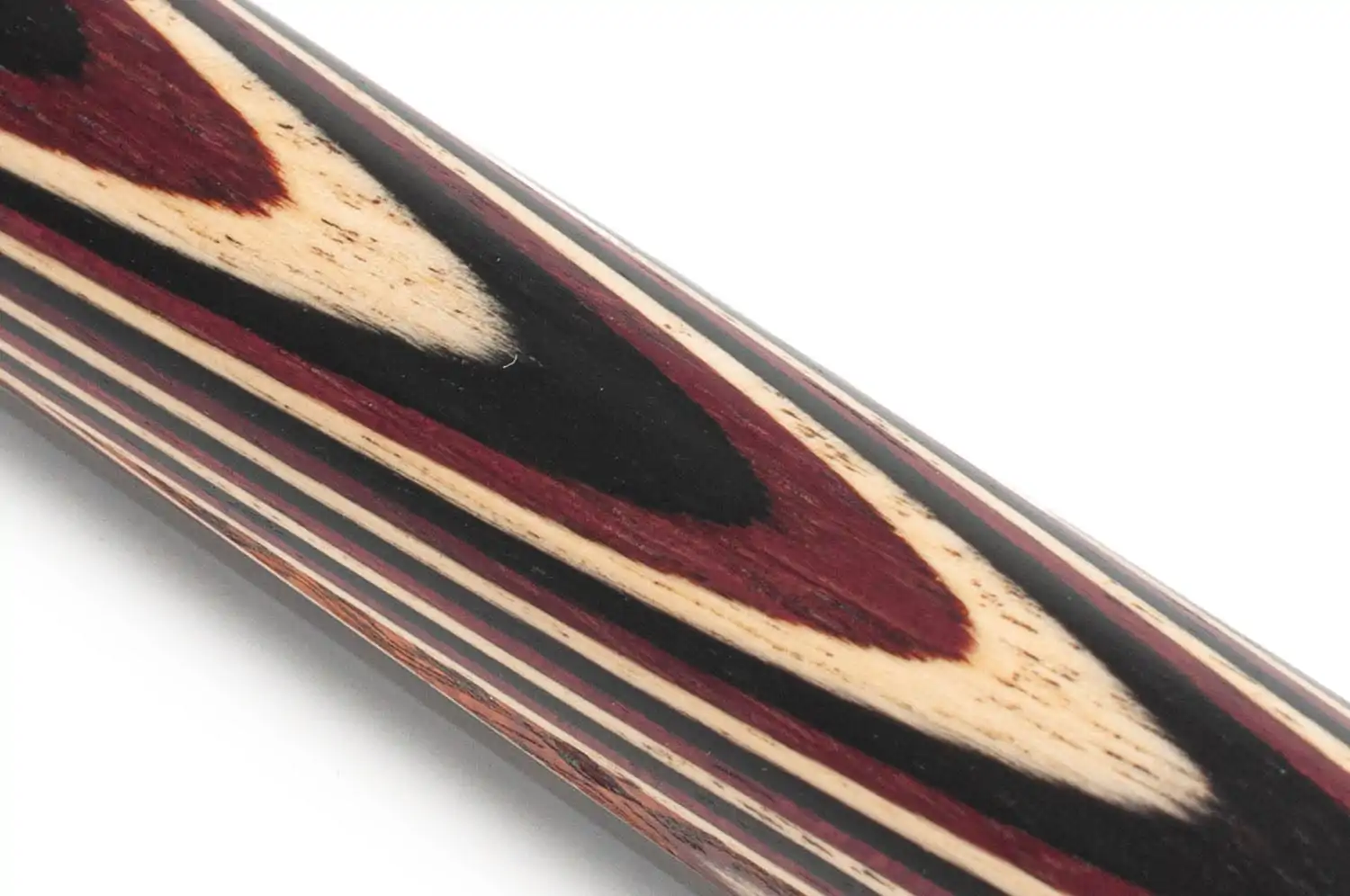 Кий Классика Элит 31 запил с лазерной гравировкой Палисандр, Черный граб, Амарант, Граб — изображение 3