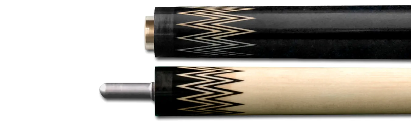 Кий Инкрустированный Империя Корона - Эбен, граб, серебро и перламутр. — изображение 4