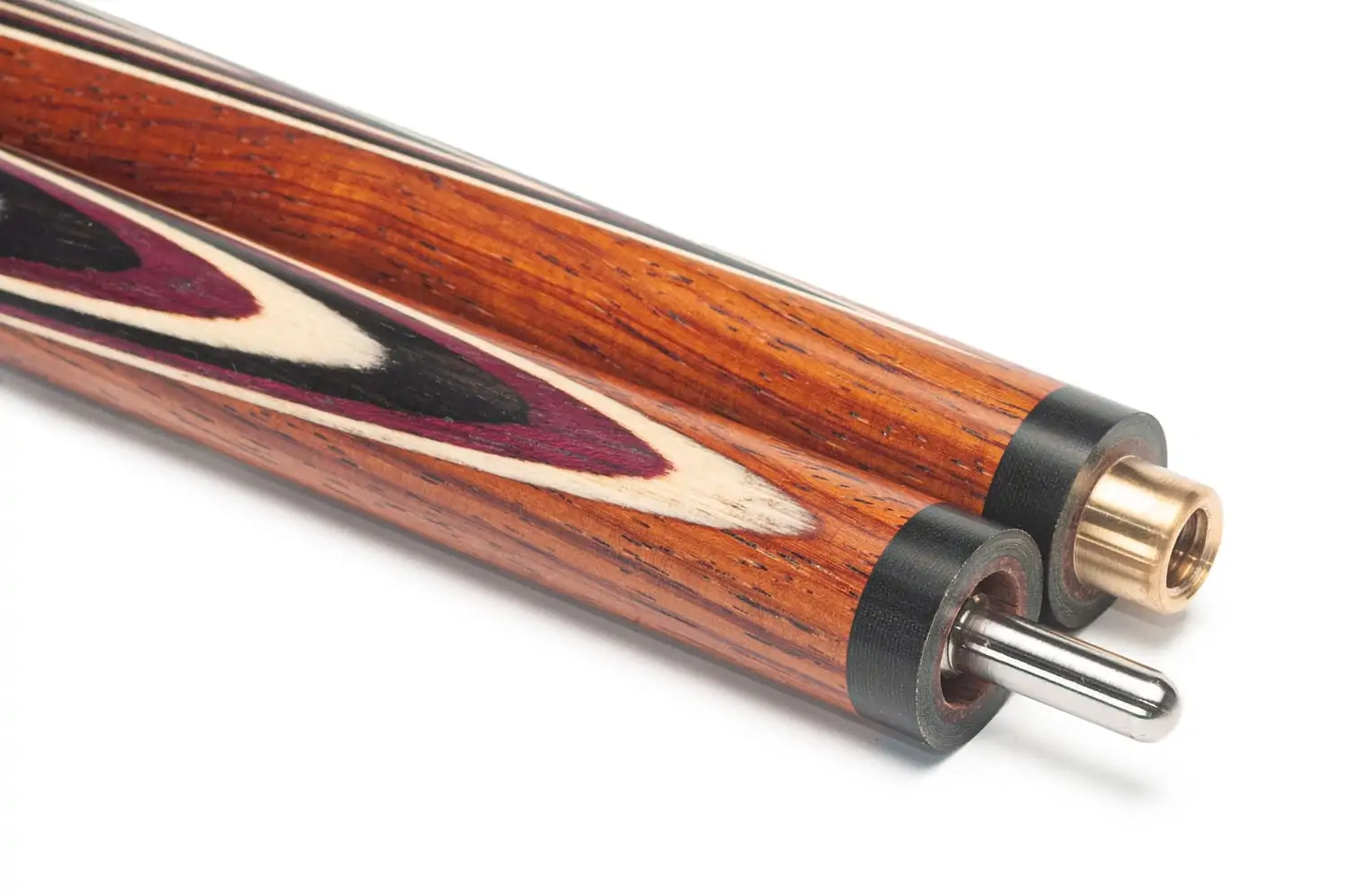 Кий Классика Элит 31 запил с лазерной гравировкой Палисандр, Черный граб, Амарант, Граб — изображение 5