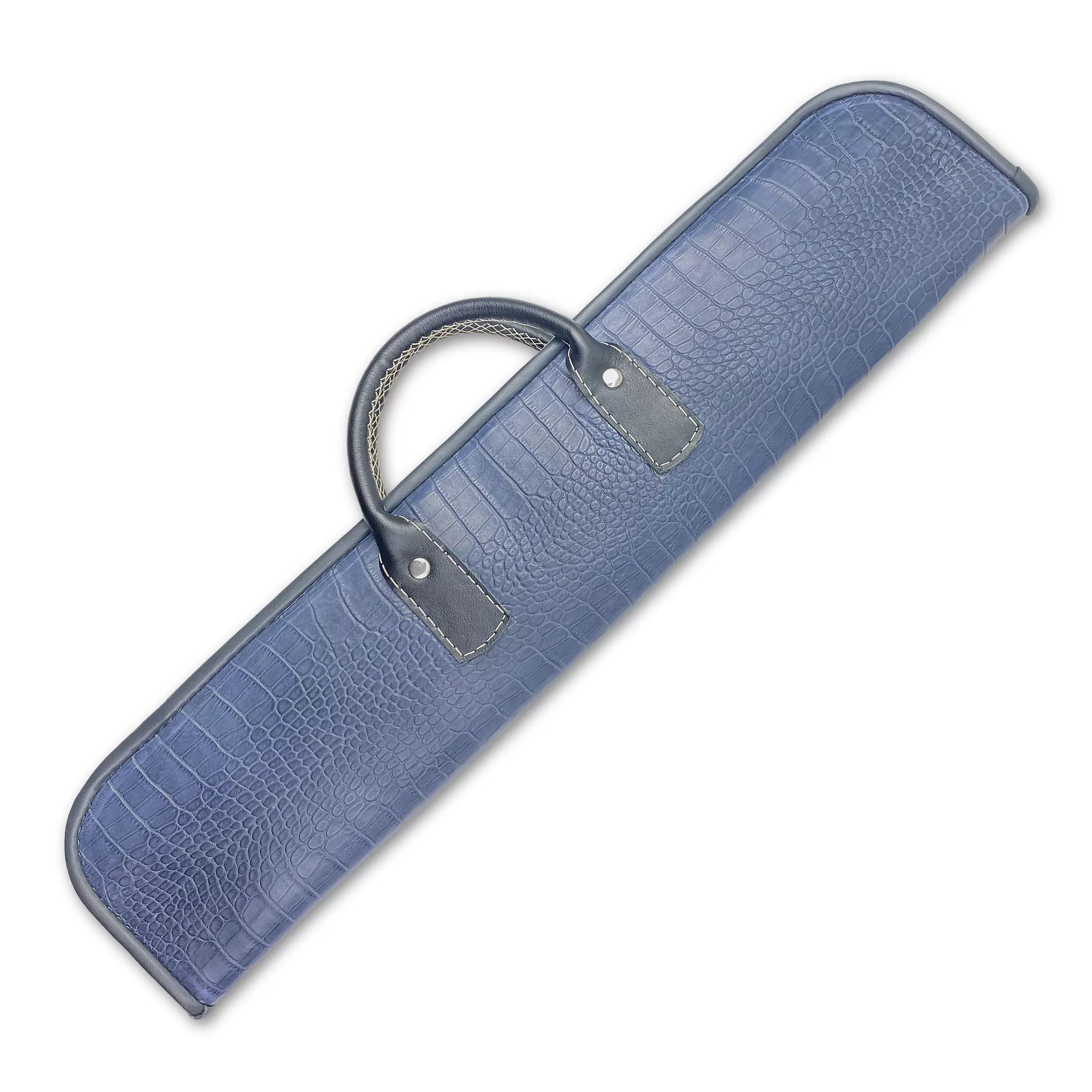 Кейс для 3-х составного кия с удлинителем, натуральная кожа — изображение 2