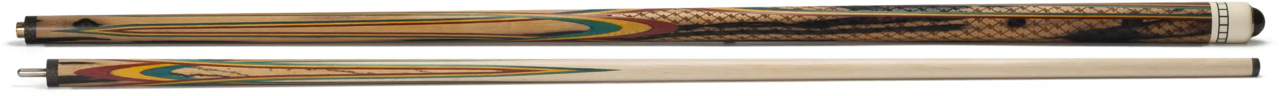 Кий Цветок 8 лучей Лунный Эбен, Лимонник, Падук, Граб — изображение 3