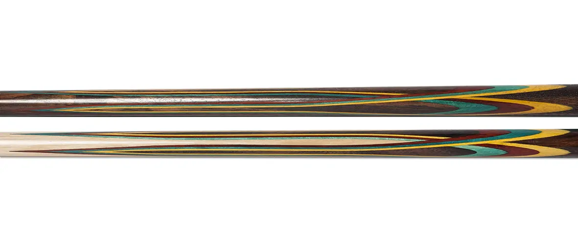 Кий Цветок 8 лучей Пламенный Эбен, Падук, Лимонник, Граб. — изображение 6